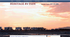 Desktop Screenshot of alaskaheritagervpark.com
